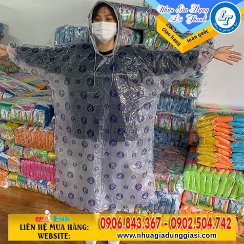Áo mưa dùng 1 lần dễ mặc Áo mưa dùng 1 lần dễ mặc