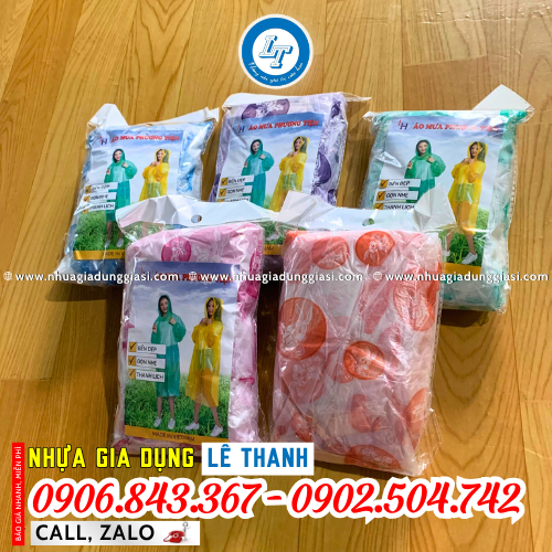 Áo mưa phương tiện đóng bịch gọn Áo mưa phương tiện đóng bịch gọn