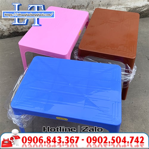 Bàn nhựa chữ nhật chống trượt chống thấm Bàn nhựa chữ nhật chống trượt chống thấm