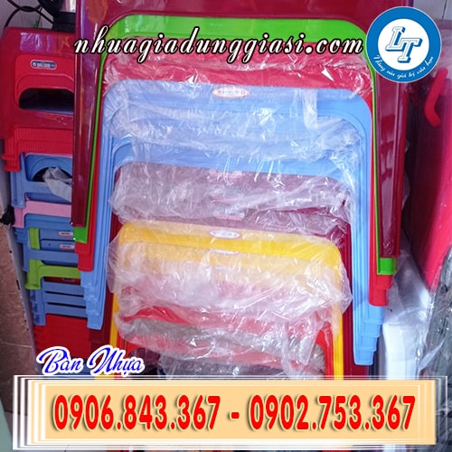 Bàn nhựa chữ nhật giá rẻ Bàn nhựa chữ nhật giá rẻ