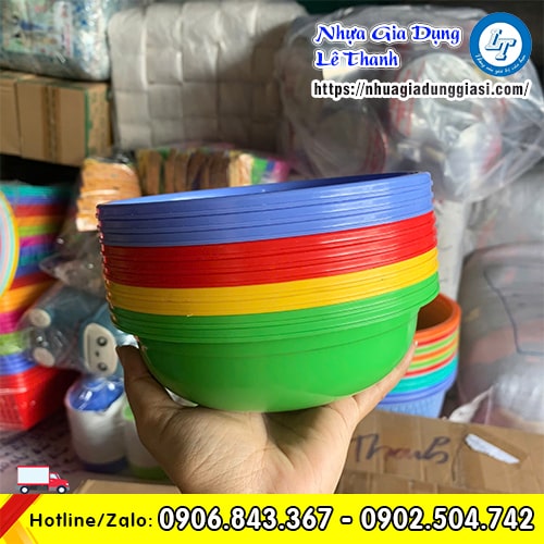 Báo giá thau nhựa tròn nhỏ sỉ rẻ nhiều màu đẹp Báo giá thau nhựa tròn nhỏ sỉ rẻ nhiều màu đẹp