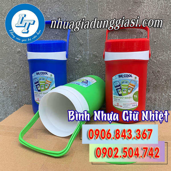 Bình nhựa giữ nhiệt tròn