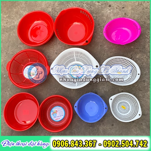 Bộ thau rổ đủ size giá sỉ ưu đãi Bộ thau rổ đủ size giá sỉ ưu đãi