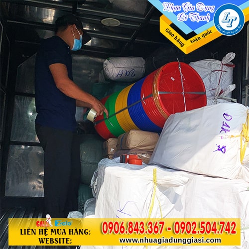 Bộ thau rổ nhựa giao nhanh