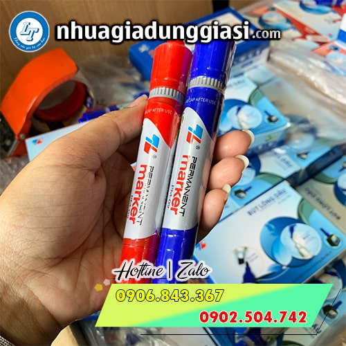 Bút lông dầu Thiên Long viết được trên mọi chất liệu