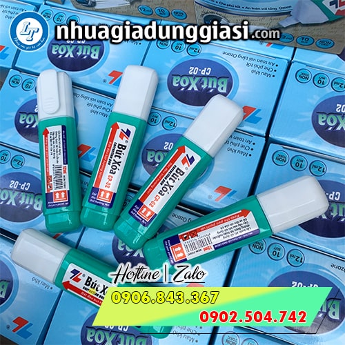 Bút xóa nước thân dẹt Bút xóa nước thân dẹt