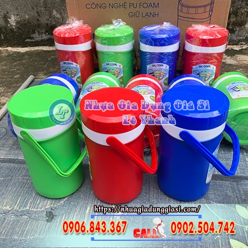 Ca đựng đá quai xách tiện lợi Ca đựng đá quai xách tiện lợi