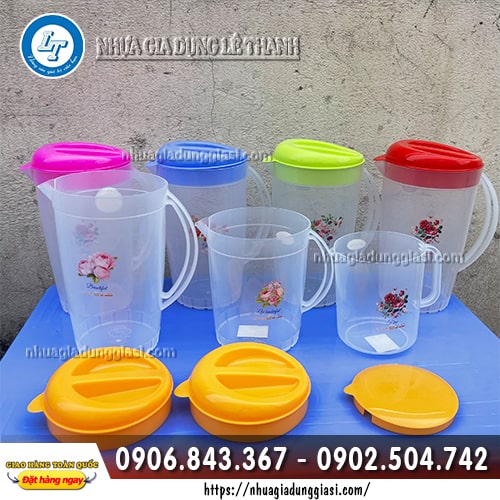 Ca đựng nước tròn có nắp Ca đựng nước tròn có nắp