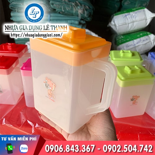 Ca đựng nước vuông bền bỉ chịu nhiệt tốt Ca đựng nước vuông bền bỉ chịu nhiệt tốt