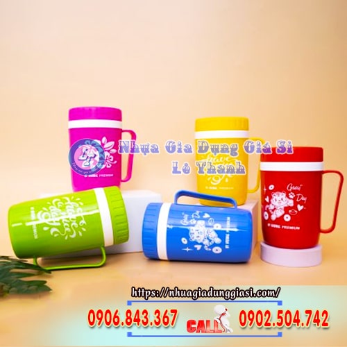 Ca giữ nhiệt quai cầm liền thân