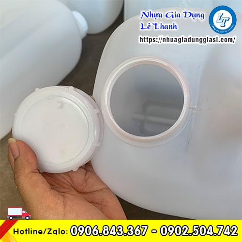 Can nhựa 10l nắp đậy kín chắc Can nhựa 10l nắp đậy kín chắc