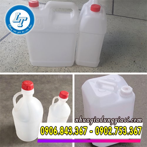 Can nhựa đa dạng kiểu dáng kích thước Can nhựa đa dạng kiểu dáng kích thước