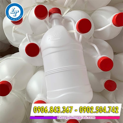 Can nhựa trắng 2 lít dẻo dai Can nhựa trắng 2 lít dẻo dai