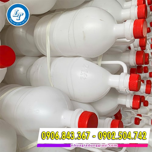 Can nhựa trắng 2 lít đựng rượu Can nhựa trắng 2 lít đựng rượu