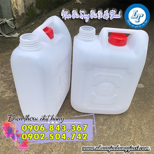 Can nhựa trắng 5L Can nhựa trắng 5L