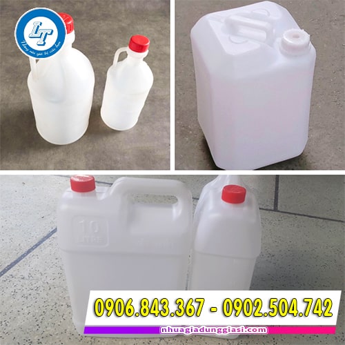 Can nhựa trắng đa dạng dung tích Can nhựa trắng đa dạng dung tích