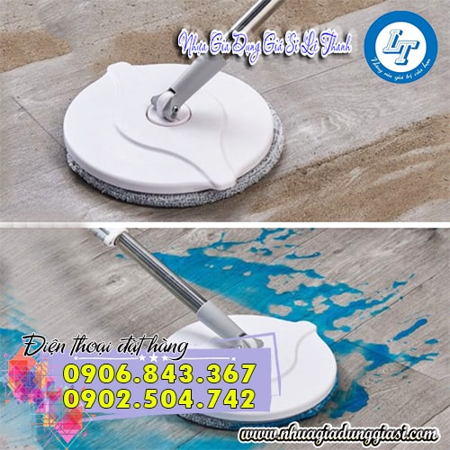 Cây lau nhà thấm hút tốt lau sạch mọi vết bẩn