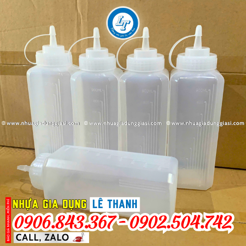 Chai nhựa đựng nước sốt an toàn Chai nhựa đựng nước sốt an toàn