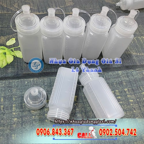 Chai nhựa đựng tương gia vị đa năng Chai nhựa đựng tương gia vị đa năng