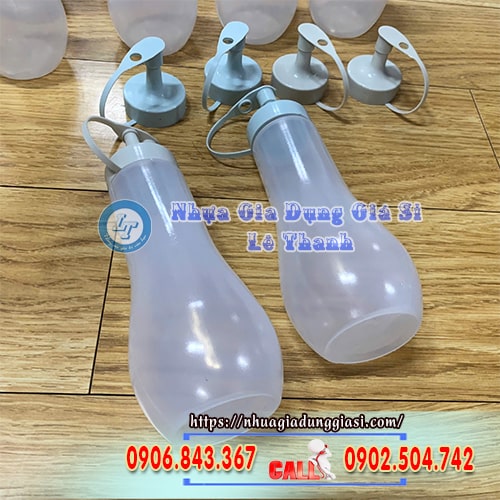 Chai nhựa đựng tương gia vị dẻo dai Chai nhựa đựng tương gia vị dẻo dai