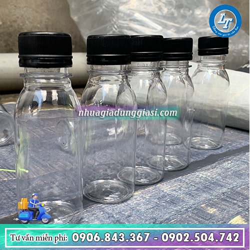 Chai nhựa PET tròn nhỏ Chai nhựa PET tròn nhỏ