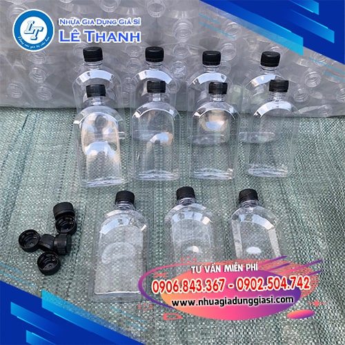 Chai nhựa PET vai bầu Chai nhựa PET vai bầu