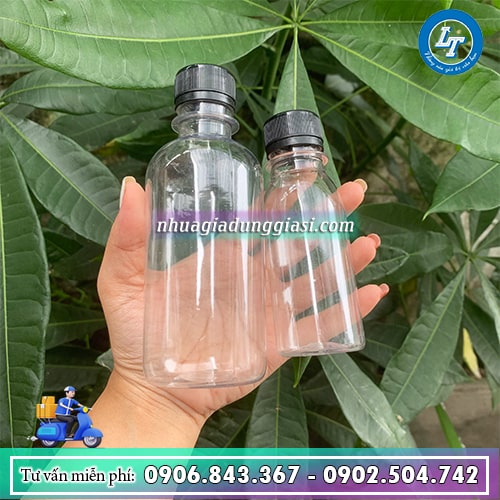 Chai nhựa tròn 100ml 150ml Chai nhựa tròn 100ml 150ml