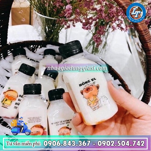 Chai nhựa vuông 100ml Chai nhựa vuông 100ml