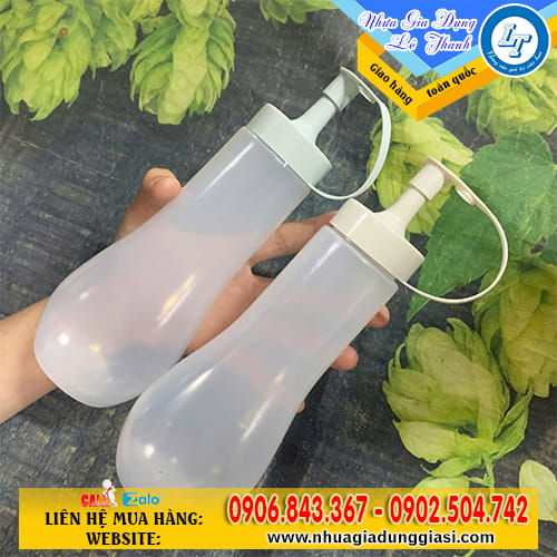 Chai tương bầu độ bền cao Chai tương bầu độ bền cao