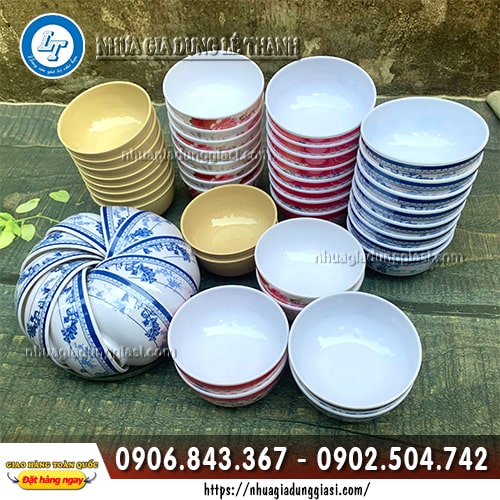 Chén nhựa mica Chén nhựa mica