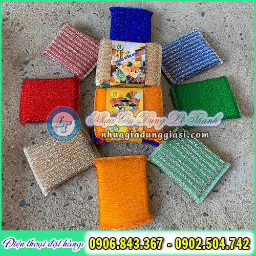 Cước chùi xoong nồi kim tuyến Cước chùi xoong nồi kim tuyến