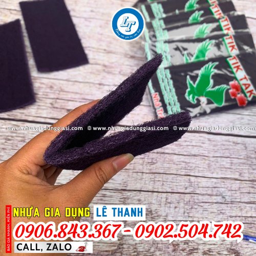 Cước tím rửa chén mỏng gọn Cước tím rửa chén mỏng gọn