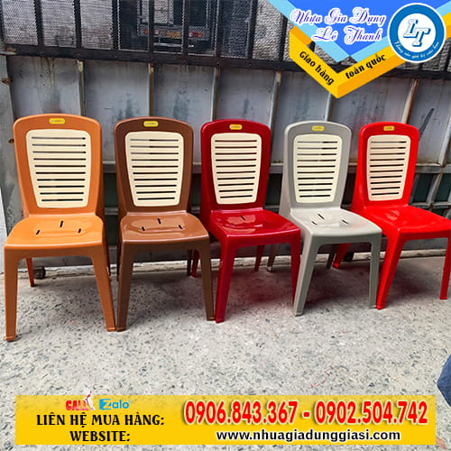 Địa chỉ cung cấp ghế nhựa tựa lưng giá rẻ Địa chỉ cung cấp ghế nhựa tựa lưng giá rẻ