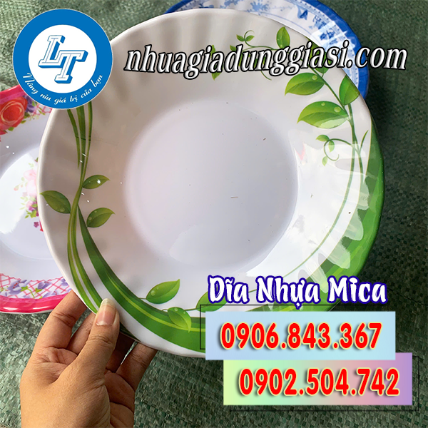 Dĩa nhựa mica cao cấp