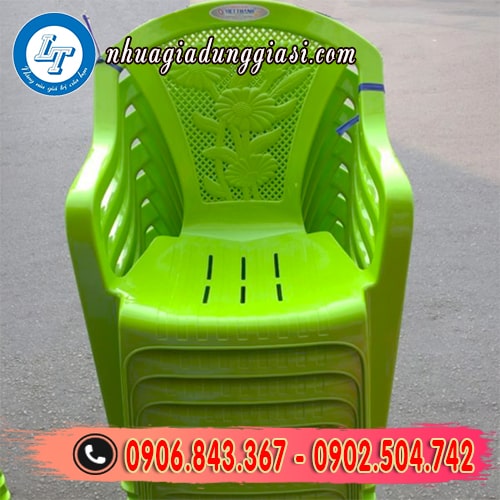 Ghế bành nhựa hình bông Ghế bành nhựa hình bông