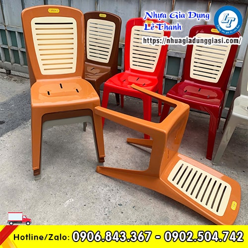 Ghế dựa 2 màu bền chắc Ghế dựa 2 màu bền chắc