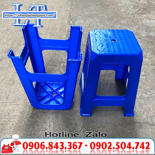 Ghế nhựa cao bóng đẹp bề mặt trơn láng