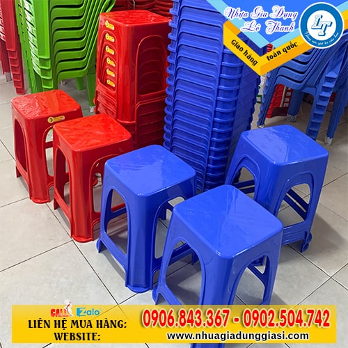 Ghế nhựa cao chính hãng Ghế nhựa cao chính hãng