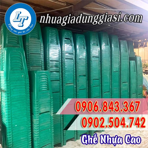 Ghế nhựa cao sẵn kho giá rẻ Ghế nhựa cao sẵn kho giá rẻ