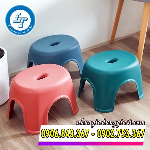 Ghế nhựa mini oval Ghế nhựa mini oval