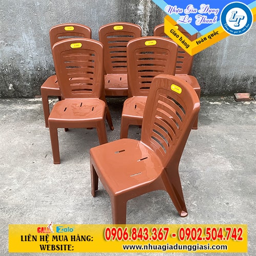 Ghế nhựa sọc ngang nhỏ Ghế nhựa sọc ngang nhỏ