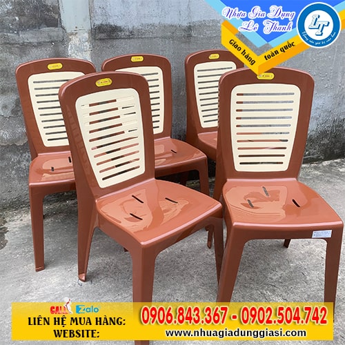 Ghế nhựa tựa lưng bền chắc Ghế nhựa tựa lưng bền chắc