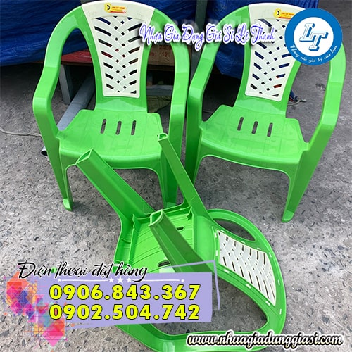 Ghế nhựa tựa lưng độ bền cao trụ vững với thời gian Ghế nhựa tựa lưng độ bền cao trụ vững với thời gian