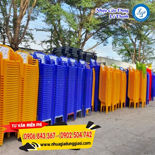 Ghế nhựa tựa lưng giá sỉ Ghế nhựa tựa lưng giá sỉ