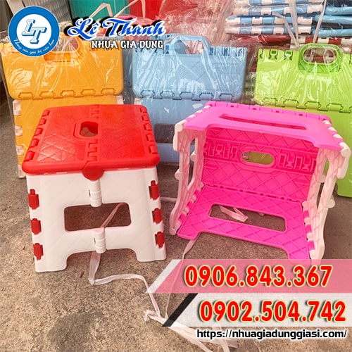 Ghế nhựa xếp mini Ghế nhựa xếp mini