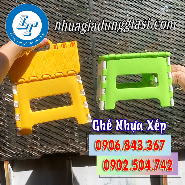 Ghế nhựa xếp mini
