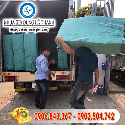 Giao hàng nhanh chóng rổ nhựa chữ nhật