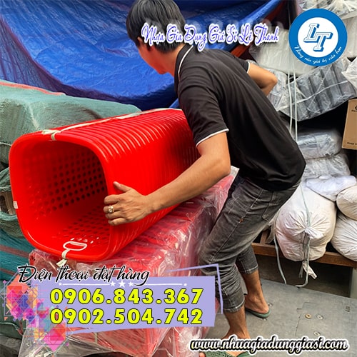 Giao sỉ sọt nhựa oval