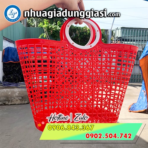 Giỏ nhựa nhỏ đi chợ Giỏ nhựa nhỏ đi chợ