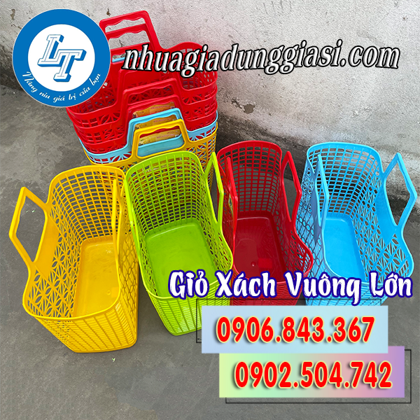 Giỏ xách vuông lớn giá rẻ